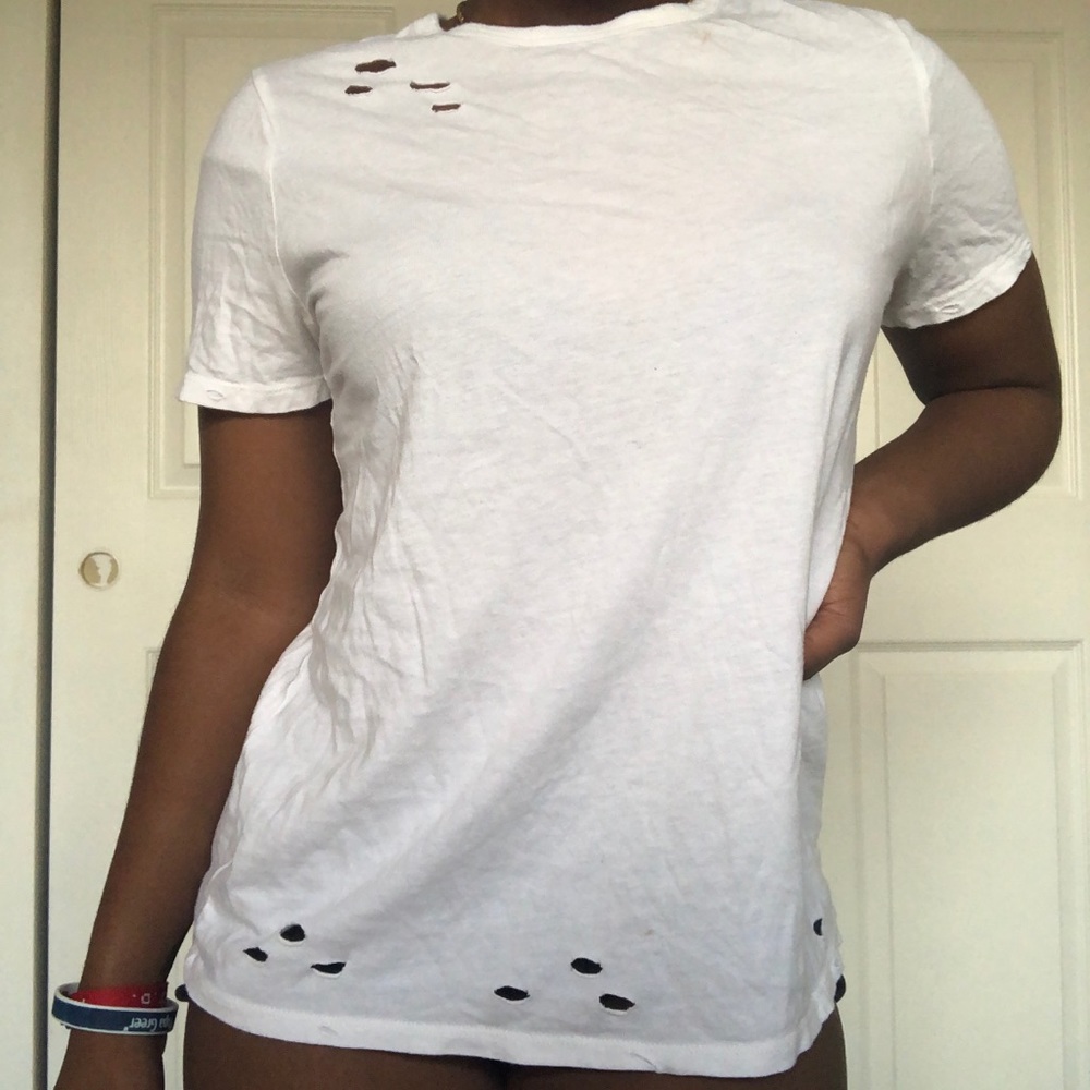 Distressed Tee